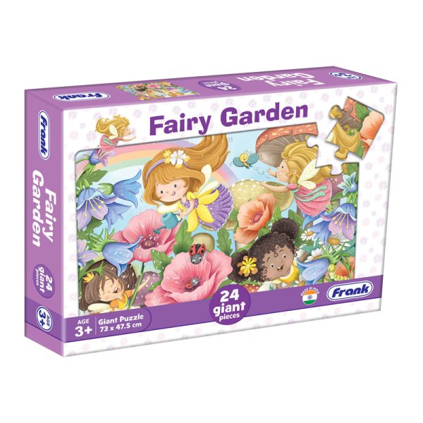 Big 24pc Fairy Garden Floorpuzzle