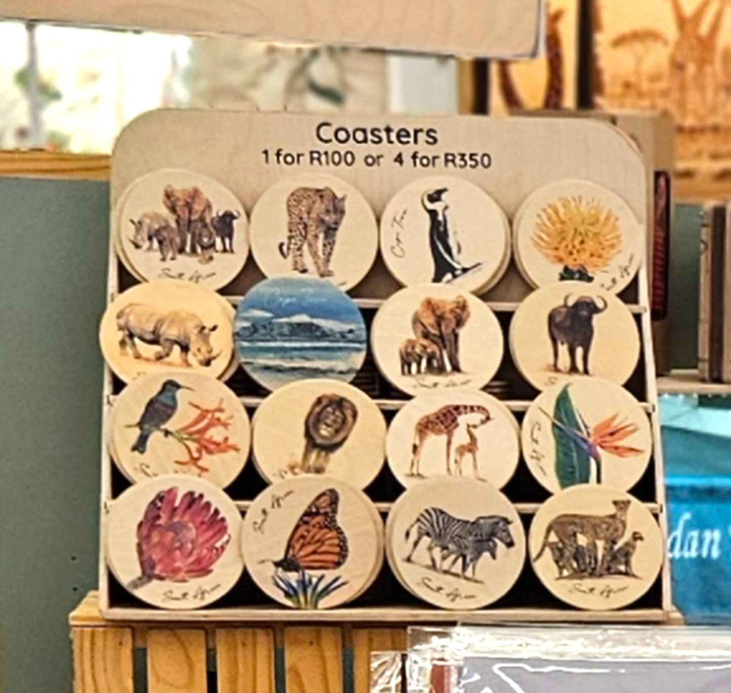 Coasters 25 different prints | Eco-Friendly