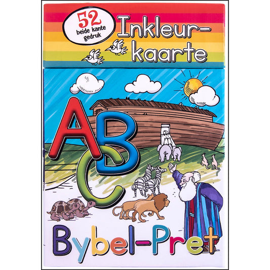 ABC Bybel-Pret (Coloring Boxed Cards)