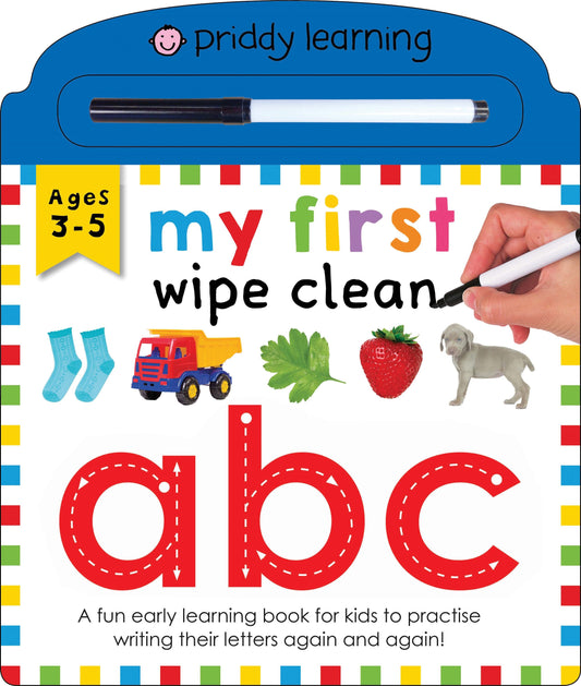 my first, wipe clean, abc