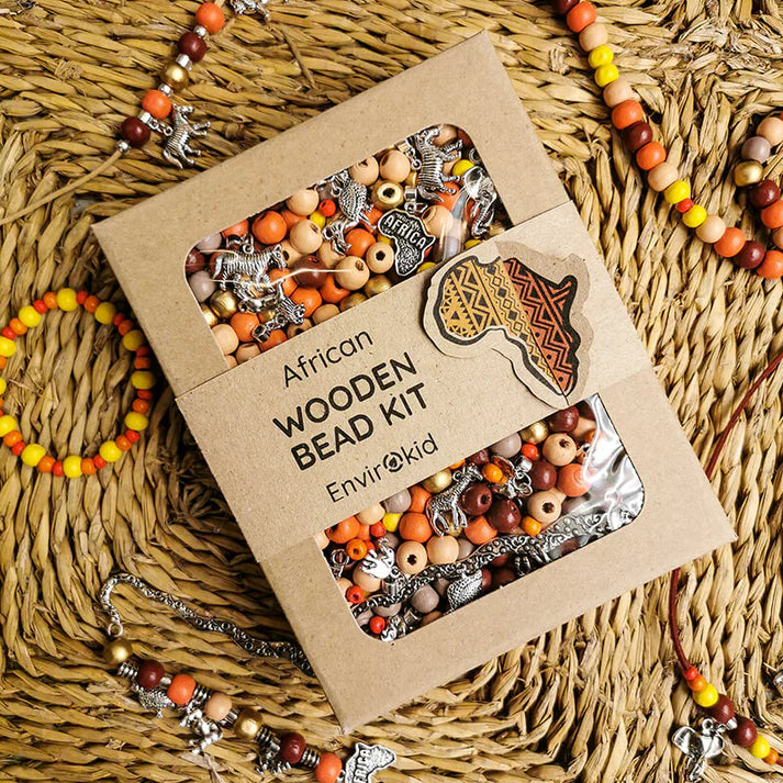 Wooden Bead Kit - African | Eco-Friendly