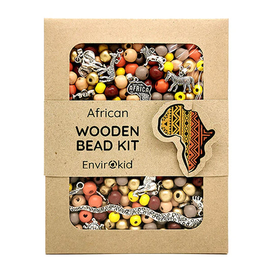 Wooden Bead Kit - African | Eco-Friendly