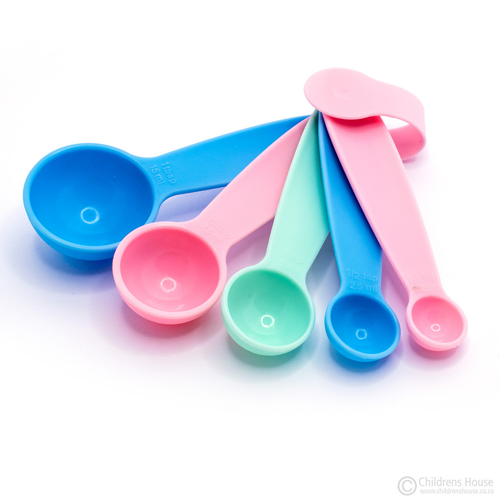 5pc Pastel Measuring Spoon Set