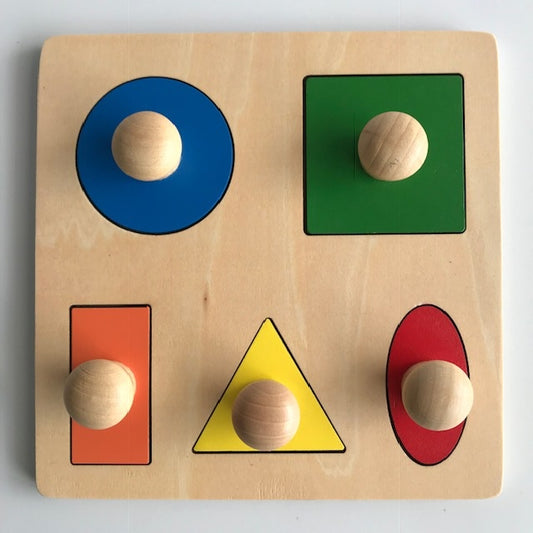 Geometric Puzzle Board