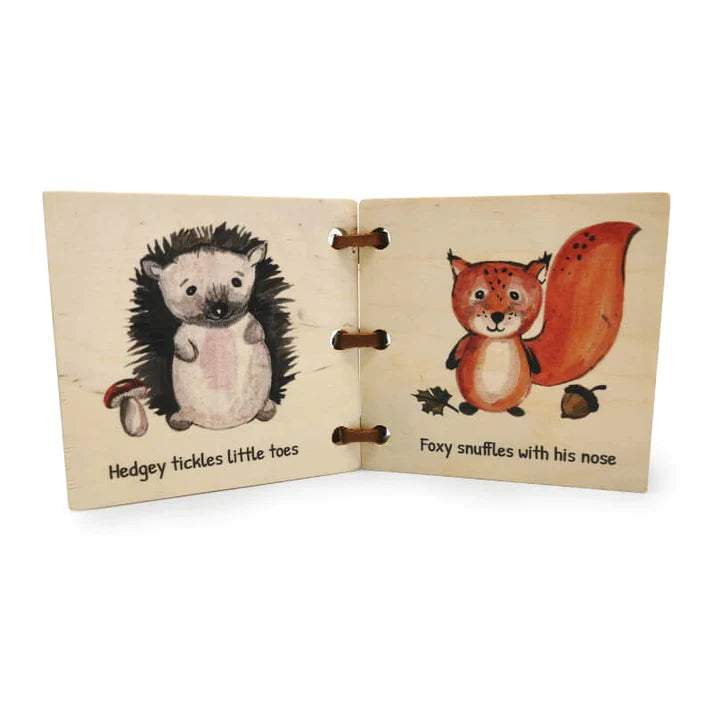 Wooden Baby Book - 3 Styles | Eco-Friendly