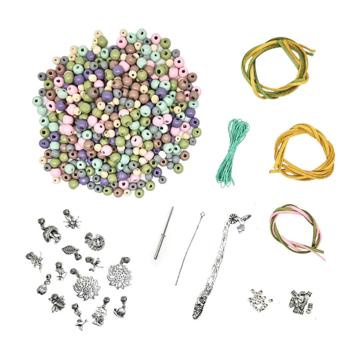 Wooden Bead Kit - Garden | Eco-Friendly