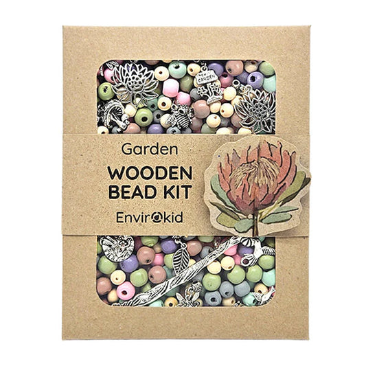 Wooden Bead Kit - Garden | Eco-Friendly