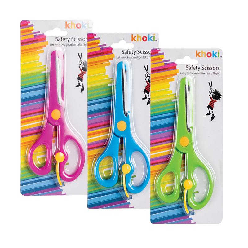 Khoki Safety Scissors - Green