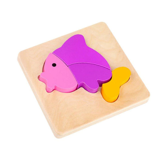 TookyToy Mini Puzzle Fish