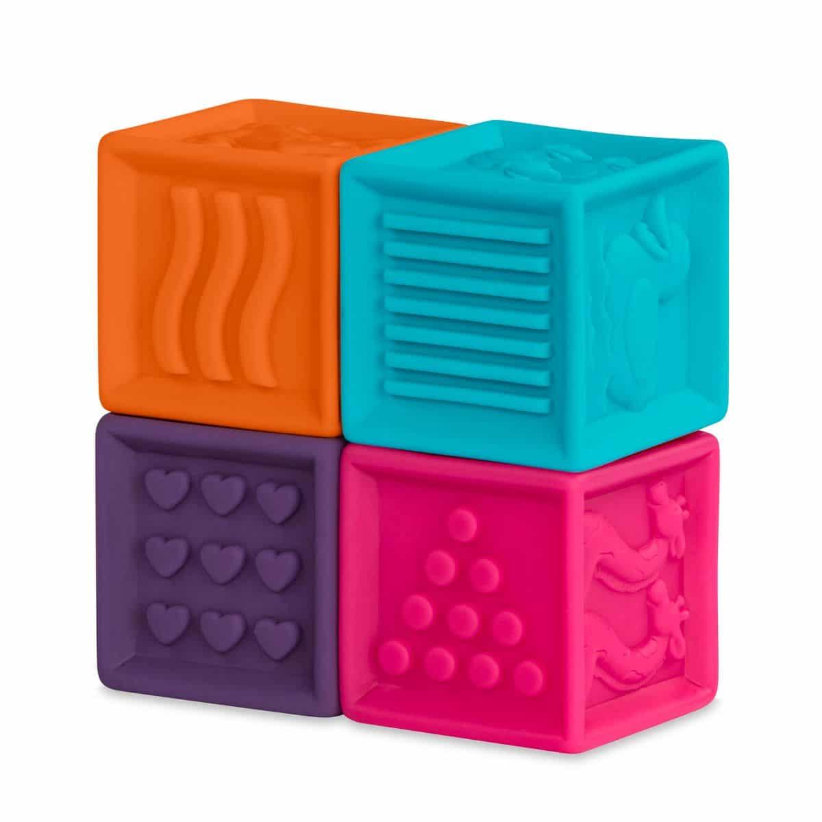 Toys One Two Squeeze Soft Blocks