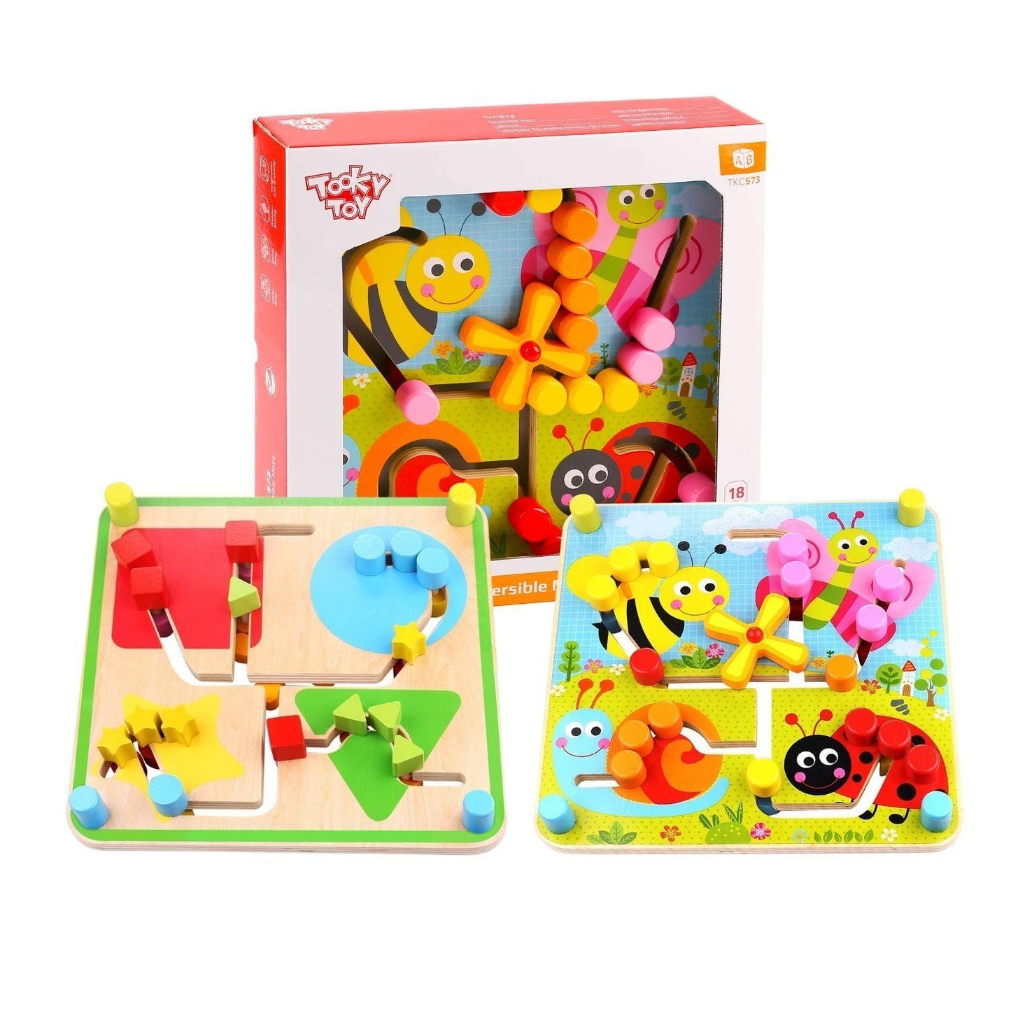 Tooky Toy Reversible Maze