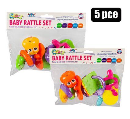 Cooey Baby Rattle Set 5Pce