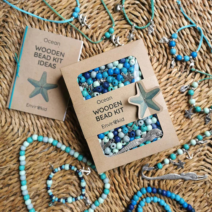 Wooden Bead Kit - Ocean | Eco-Friendly